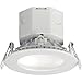 Maxim 57792WTWT Cove JA8 Compliant Energy Star LED Recessed Downlight Utility Fixture No Recessed Housing Required, 1-Light 12 Watt, 3