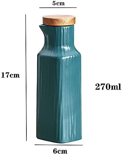Distributeur d'huile d'olive et de vinaigre 270 ML, flacon de table
