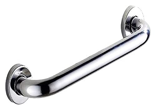 Barres d'appui de douche en acier contre le manque d'équilibre au bain