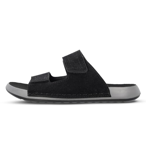 Image of WALKAROO Men's Slip-On Comfort Sandals - WGP53032 Black