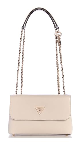 Sac à épaule GUESS Daryna II convertible en xbody coloris bone écru pour femme