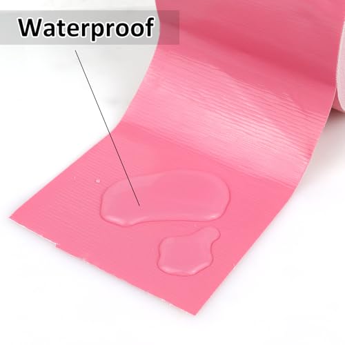 Image of BOMEI PACK 1Pack 4inch Duct Tape Heavy Duty Waterproof Pink 9Mil 20Yds