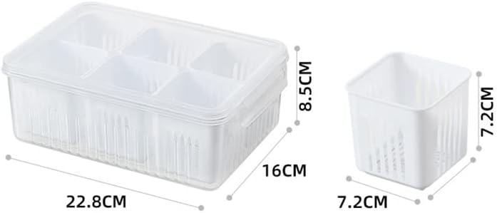 Miniatura 7 de Caja de almacenamiento de cebolla Hogar Cebolla Jengibre Ajo Caja de preservación al por mayor Refrigerador de cocina Frutas Conservación de