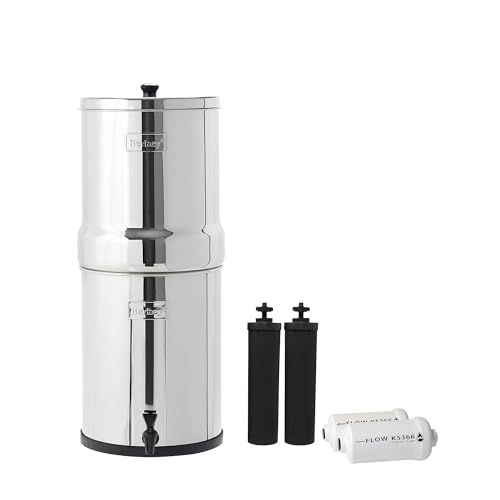 Image of Royal Berkey 3.25 Gal Gravity Water Filter System with 2 Fluoride Filters