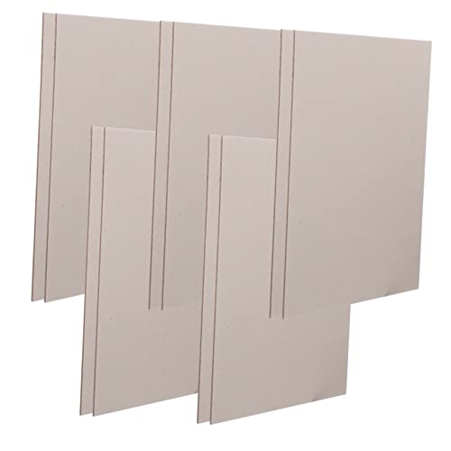 DOITOOL Pcs Gray Cardboard Sheets Boys and Girls Chalk Board Painting Paper Thicken Paperboard for DIY Art Projects