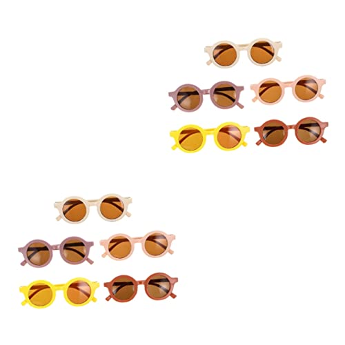 VALICLUD 10 Pares Crianças Óculos De Estilo Doce Polarizado Para Adereços Fotográficos Havaianos Pra