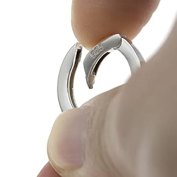 シルバー925製　カラビナ Amazon.co.jp: シルバー925 カラビナ サークル マルカン 丸カン