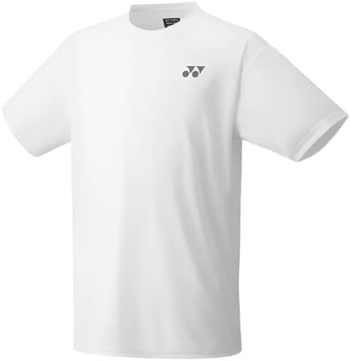 YONEX Unisex Crew Neck Athletic T-Shirt, Model YM0045, 100% Polyester, Raglan Sleeve, Sports Performance