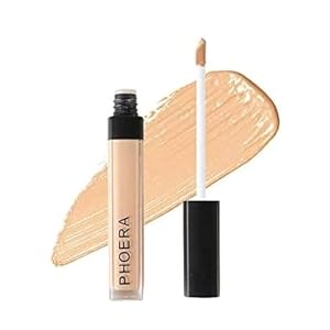 Phoera Concealer Full Coverage Matte Finish, Flawless Makeup Under Eye Concealer for Dark Circles (103 Beige)