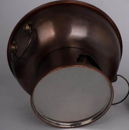 Olla caliente tradicional de cobre para cocinar, olla de shabu vintage, olla de cocina, utensilios de cocina