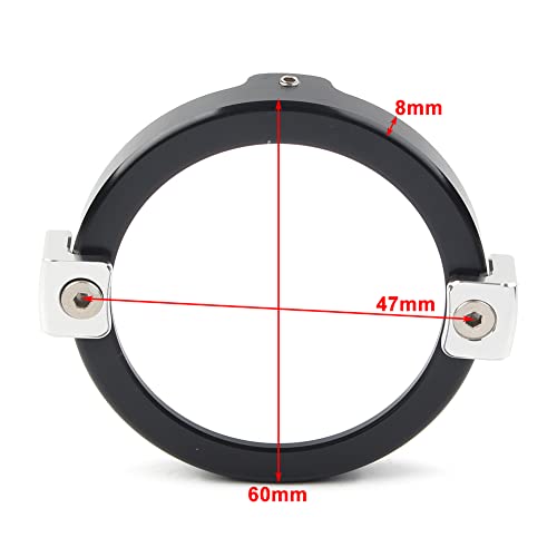 Bacar Turn Signal Light Trim Ring Cover Edge Protective Aluminum Black Motorbike for HONDA Rebel CMX 300 500 1100 2021