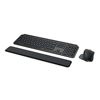 Logitech MX Keys S Combo: MX Master 3S, MX Keys S & MX Palm Rest - Grafite, Layout Internazionale...