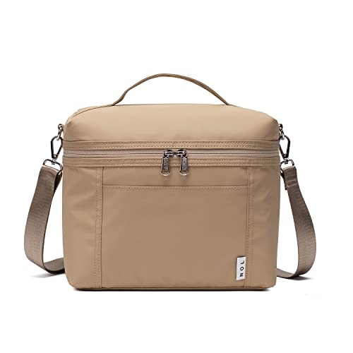Image of NOL Natural Organic Lifestyle Insulated Lunch Bags for Women Cooler Bag Lightweight Nylon Waterproof Lunch Box For Work