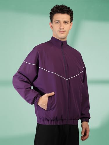 Image of CHKOKKO Sunscreen Jacket for Men Hooded Zipper Sports Jacket | UV Protection UPF 50+ | Sun Protective | Lightweight Breathable | Riding Biker | Outdoor Travel Gym Running