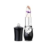 ?? 【Diseño Único】 De Labios Con Infusión De Flores, Cada Una Con Una Pequeña Flor En El Interior, Labial De Gelatina Transparente, Apariencia .