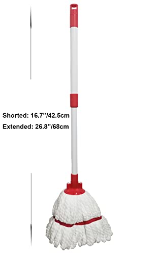 Xifando Mini Mop For Kids, Retractable, Removable, Little Helper's Small Cleaning Tool #TOP1
