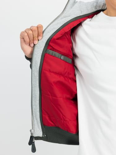 Alpha Industries MA-1 D-Tec Bomberjacke für Herren Rep.Grey – Ansicht 6
