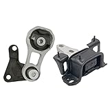 CF Advance Compatible with Ford 11-16 Fiesta Engine Motor and Transmission Mount 1.6L 5515 5507 2011 2012 2013 2014 2015 2016