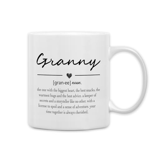 Taza de café QASHWEY de cerámica 11oz con asa en C miniatura 1
