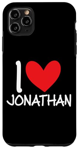 I Love Jonathan ���O �p�[�\�i���C�Y �j�� �K�C BFF �t�����h �W���� �X�}�z�P�[�X iPhone 11 Pro Max �p