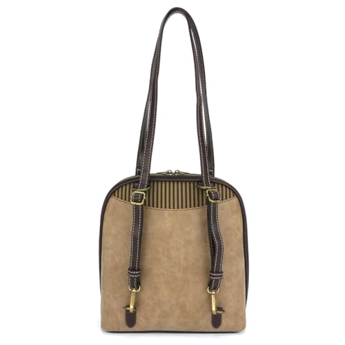 Image of CHALA Convertible Backpack Purse - Women Convertible Shoulder Purse with Adjustable Strap