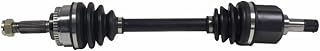 CV Axle Front Driver Side, CV Joint Axle Drive Shaft Replacement Constant Velocity Half-Shaft for Mitsubishi Mirage 1.8L 1997 1998 1999 2000 2001 2002 CV Joint Axle Shaft Front Left 1PCS