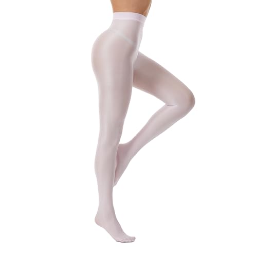 Image of Frola Shaping Tights for Women 70D Shimmery Pantyhose for Dance Ballet Glitter Socks