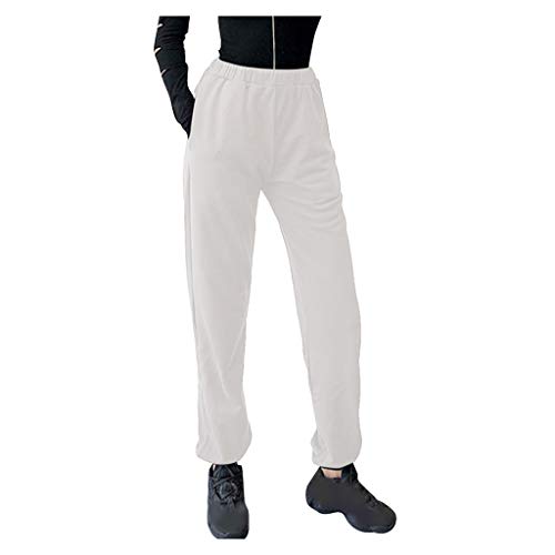 Sweatpants for Women Joggers,Women's Running Jogger Sweatpants Lounge Workout Lightweight Legging Sweat Pants Pockets