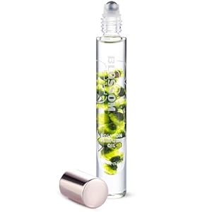 Blossom Roll on Gourmand Rollerball Perfume Oil with Natural Ingredients + Essential Oils, Infused with Real Flowers, Made in USA, 0.20 fl. oz./5.9 ml, Matcha Tea