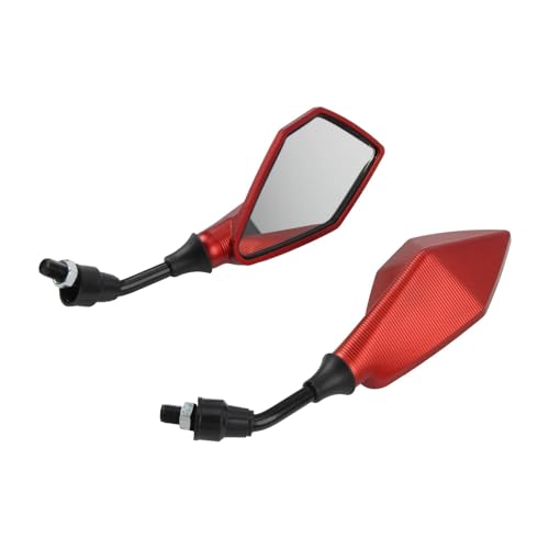 Espejo Moto 10mm Retrovisor Universal Gran Angular Regulable para Ciclomotor 5