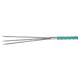 SINGMATOOLS Spearfishing Pole Spear with Single Flopper Tip, 3 Prong Paralyzer Head, Lionfish Hunting Barb, Replacement Tips for Fiberglass, Aluminum Fish Harpoon (Single Flopper Tip)