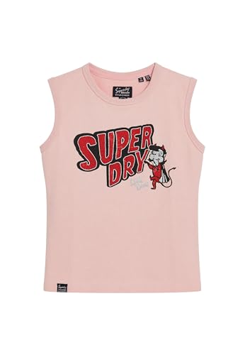 Top sans Manche Homme Superdry Retro Embellished Taille M Vintage