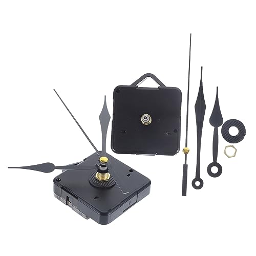 OSALADI 2 Juegos De Movimiento De Cuarzo Para Dormitorio Mesa Digital Pared Digital Pequeña Abatible Dorado Reparación De Pared Mecanismo De Alto Par Plástico