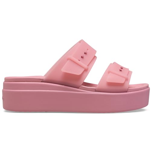 Image of Crocs Women's Brooklyn Buckle Low Wedges