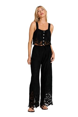 2024 Cruise Women's Swimwear Flora Beachside Broderie Tank Swimsuit Cover Up