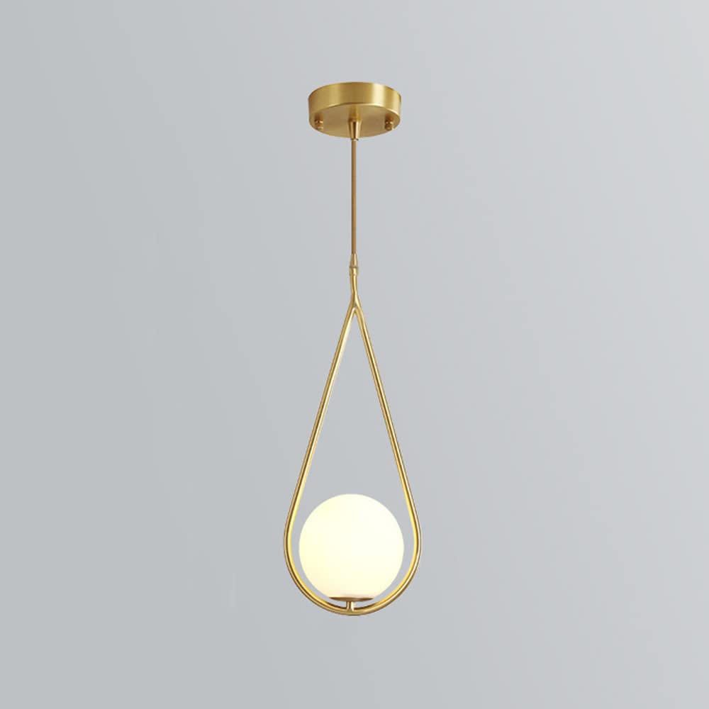 HYJAUSXB Ceiling Light Chandelier Golden Modern LED Lamps Hung On The Kitchen Island of Living Room Corridor Study Restaurant and Bar with Adjustable Height.