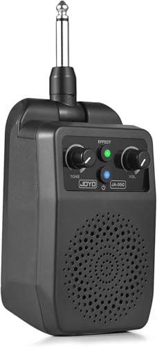 GEBYUIミニギターアンプ 充電式 1500mAh 音量調節可能 4 種エフェクト内蔵 即插即用 全エレキギター対応 ポータブルアンプ