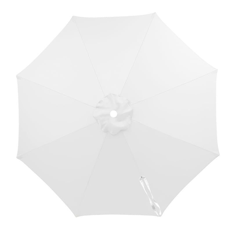 JORCEDI Replacement Parasol Canopy 6-Spoke/8-Spoke Garden Parasol Cover Suitable for Garden, Market, Beach Umbrellas (Canopy Fabric Only) (18,2.5 m / 8 ribs)