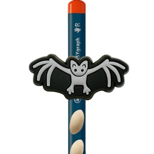 WZZHHJ ハロウィン 漫画 ペンキャップ - かわいいカボチャ/ゴーストの形 ・ 3cm 伸縮自在スタイル ・ 丈夫で環境に優しい素材 - パーティーギフト、学校の教室、オフィスの文房具に最適 (7)