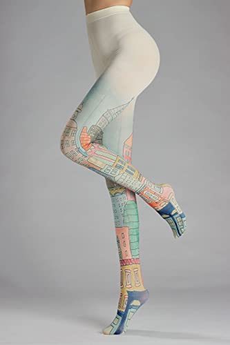 Image of Sahabowi Women Tights, Sheer High Waist Pantyhose, Vintage Control Top Stockings
