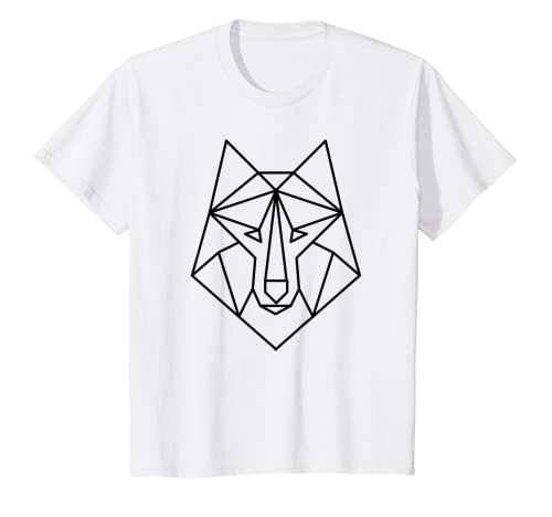 Youth Wolf, wolf's head colouring, painting and painting T-Shirt
