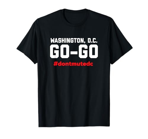 Washington D.C, I Love Go-Go Music regalo para niños y adultos Camiseta