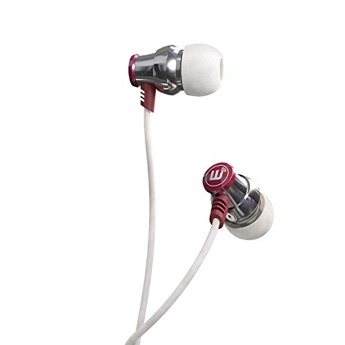 Brainwavz Delta Silver Bass Earbuds with Microphone & Remote for Apple iPhone & Android Phones