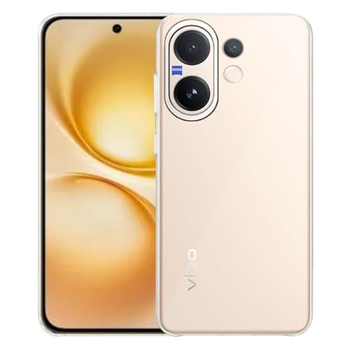 Image of Bintage Flexible Rubber Case Back Cover Compatible for Vivo V2510 / T4 Pro 5G - Transparent