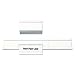 Magnetic Card Holders, 2w x 1h, White, 25/Pack