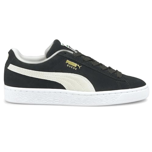PUMA unisex-child Suede Jr Sneaker