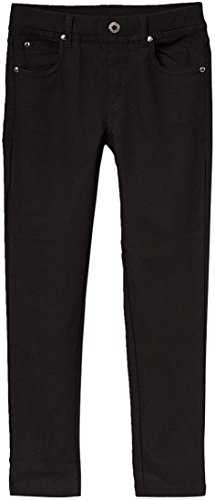 Image of ToBeInStyle Girl's Denim Easy Styling Classic Timeless Everyday Jeans Zip-Up Closure