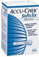 Softclix Lancets, 100/Box by Roche