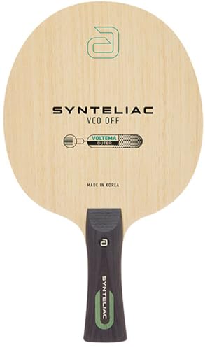 Andro 100021030 Table Tennis Racket Synteriac VCO Off Shake Cracket, Straight (ST)