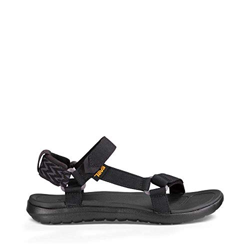 Teva Original Universal, Sandalia Mujer, Negro Black Black, 40 EU